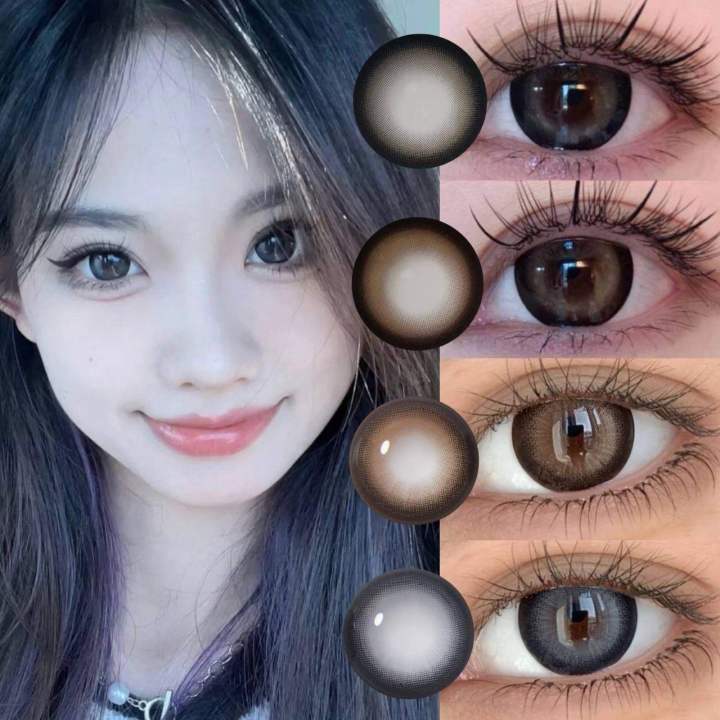 BUTTER DORA 17.5MM LENS POWER 0.00-6.00 3MONTHS USAGE KOREA CONTACT LENSES (1 PAIR)