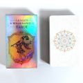 HD Rainbow Tarot Cards High Quality Tarot Deck With Guidebook Board Game For Fate Entertainment Game. 