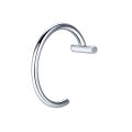 【Good sharing!】Punch-free Lip Ring Punk Spike Ring Round Ball Titanium Steel False Lip Ring Anti-allergy Punch-free Ins Personalized False Lip Nail. 