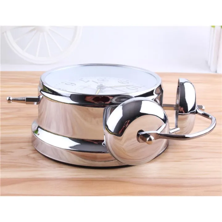 Bedside%20Traditional%20Classic%20Saxon%20Wind%20Up%20Double%20Bell%20Alarm%20Clock%20Chrome%20Home%20Decor%20Art%20DIY%20Ornament%20Room%20Decoration%20-%20Image%205