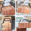 Brick Clamp Brick Moving Clamp Adjustable Brick Clamp Steel Brick Lifting Clip Labor Saving For Construction Workers S M L. 
