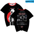 Sharingan akusuki Uzumaki Naruto summer T-shirt tees Kurama oversized cosplay thin Uchiha Sasuke tops men outerwear tops. 