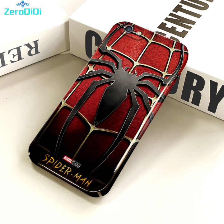 ZeroQiQi for iPhone 6 / iPhone 6S Back Cover Spider Man New Stylish Film Phone Case Light Thin Anti Fall Acrylic Hard Protective Cover