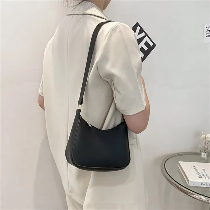 2022%20New%20Solid%20Color%20Elegant%20Hobos%20Ladies%20Casual%20Underarm%20Bag%20Women's%20Handbags%20Retro%20-%20Image%206
