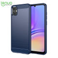 Lenuo Carbon Fiber Bumper Phone Case For Samsung Galaxy A05 Back Cover Coque Shockproof Protective. 