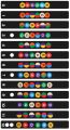 Guitar Fretboard Stickers Decals, Black Color Coded Note Fingerboard Frets Map Sticker for Beginner Learner for 6 Strings Acoustic Guitar or Electric Guitar Learn Guitar Tabs, Sticker for Beginner Learner. 
