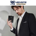 MENSPE RFID Block Short Wallet  Solid Color Retro Short Wallet Coin Bag Zipper Clutch Wallets Soft PU Wallet Multi-Card Position ID Credit Cards Holders Coin Bag Business Wallets. 