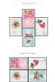 New Nordic Modern Creativity Pink Plants Flowers Study Room Decorative Canvas Painting Home Decor Wall Art Floral Picture. 