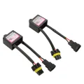 2Pcs Xenon HID Decoder Kits HID Light Lamp Relay Capacitor Error Warning Canceller Anti-flicker. 
