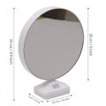 Personalized Magic Mirror Round Shape Photo Frame with LED Light. 