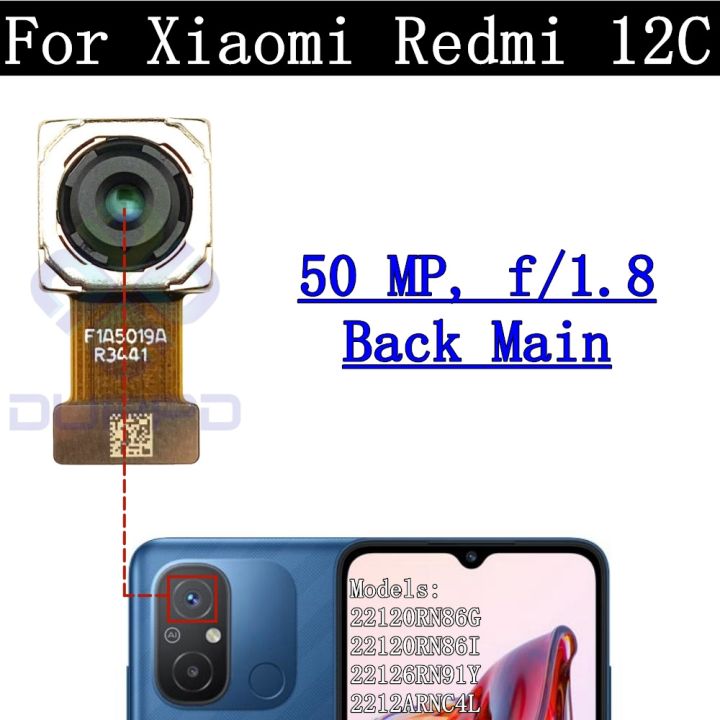 Rear%20Camera%20Flex%20Cable%20For%20Xiaomi%20Redmi%2012C%2022120RN86G%2022120RN86I%20Front%20Selfie%20Small%20Facing%20Main%20Back%20Camera%20Glass%20Lens%20-%20Image%205