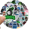 40pcs Hacking Stickers Hacker Computer IT Network Hack Cyber Attack Stickers for Laptop Scrapbook Journal Kids Girls Boys Stickers. 