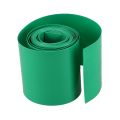 2M 50mm Dark Green PVC Heat Shrink Tubing Wrap for 2 x 18650 Battery. 