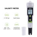 TPH 02154 Salinity Meter, Seawater Hydrometer, Salt Content Detection in Brine, for Pools, Drinking Water, Aquarium. 