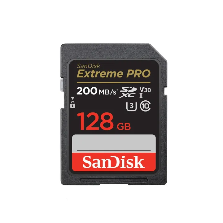 SanDisk 128GB Extreme Pro SDXC UHS-I Card (200MB/s)