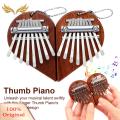 SuperRide Mini Kalimba Music Box 8 Key Thumb Piano with Wood Base Easy to Learn Kalimba for Beginners Kids Adults Favorite Easy Play Finger Piano. 