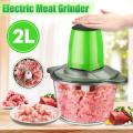Electric Chopper Powerful Meat Grinder Stainless Steel Multifunctional Household Food Processor Meat Kitchen Blender. 