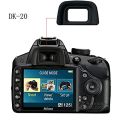 DK-20 Rubber Eyecup Eyepiece For Nikon D50 D60 D70 D3100 D3200 D5100 D5200. 