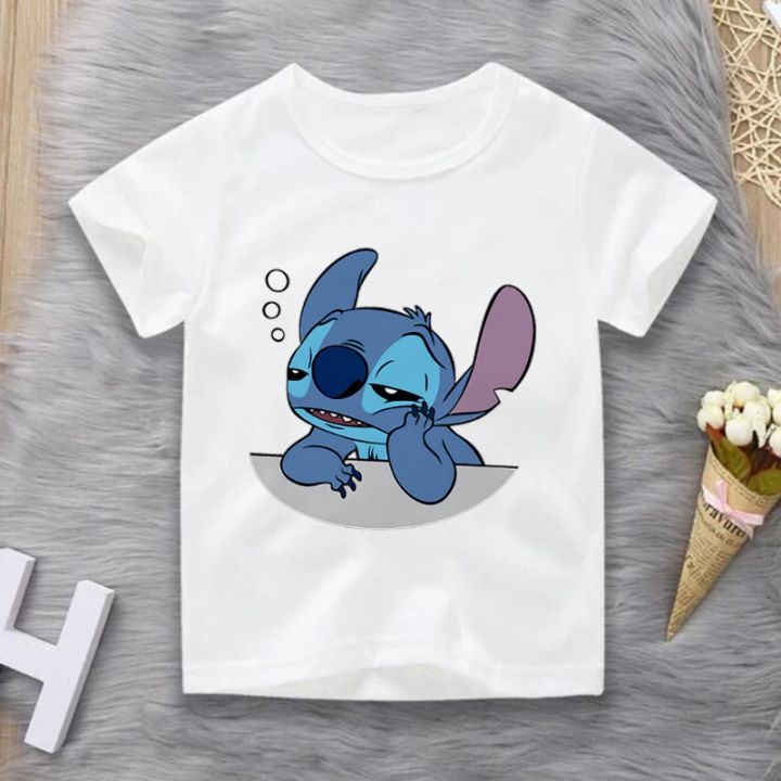 Disney%20Children%20T-shirts%20Summer%20Lilo%20and%20Stitch%20Cartoon%20Printing%20Boy%20Girl%20Short%20Sleeve%20Comfortable%20T%20Shirts%20Kids%20Fashion%20Casual%20-%20Image%204