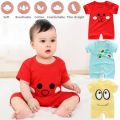 Newborn Kids SUPERIOR Romper Infant Girls Bodysuit Baby Boys Outfits Jumpsuit Clothes Set - Light blue. 