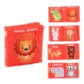 Armani Fsjaings Supply of baby English palm three-dimensional cloth book, newborn soft book, early education baby cloth book. 
