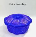 Plastic onion basket small/Large size for kitchen storage. 