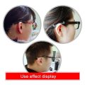 1 Pair Anti Slip Fashion Spectacle Eyeglasses Grip Eyeglass Holder Ear Hooks Eyewear Accessories Silicone Rubber Sleeve. 