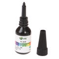 10ml UV Glue UV Curing Adhesive K-300 Transparent Crystal Glass with Flashlight SEVICH. 