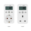 Meterk UK Plug Plug-in Digital LCD Energy Monitor Power Meter Electricity Electric Usage Monitoring Socket. 