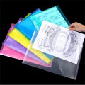 Plastic Filing Products Snap Closure File Folder Lightweight Expanding Wallet Portable File Folder A4 Size Storage Bag. 