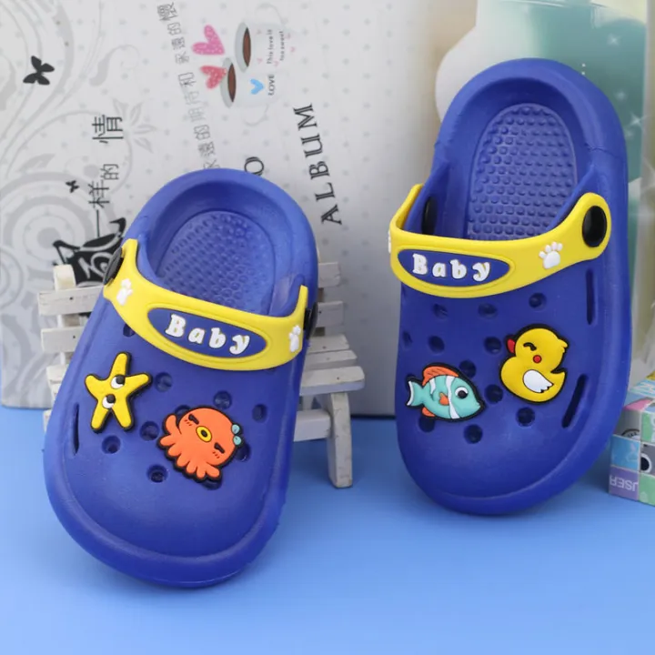 Baby%20Sandals%20Boys%20and%20Girls1To4Children's%20Closed-Toe%20Slippers%20Non-Slip%20Soft%20Bottom%20Wet%20Proof%20Cute%20Cartoon%20Hole%20Shoes%20-%20Image%203
