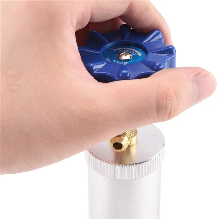 Air%20Conditioner%20A/C%20Oil%20Injector%20Tool%20R134A%20Low%20Side%20Quick%20with%20Gauge%20Refrigerant%20Inflation%20Hose%20R12%20R134A%20Adapter%20-%20Image%203