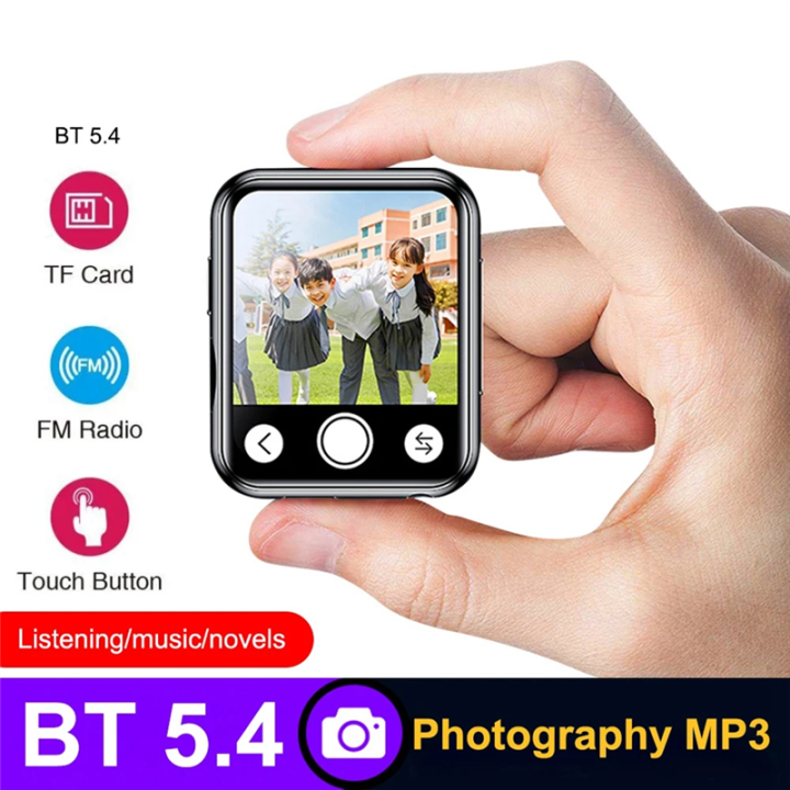 MP3%20Music%20Player%20with%20Bluetooth%205.4%20HiFi%20MP4%20Walkman%20Full%20Touch%20Screen%20Built-in%20Speaker%20Recorder%20Camera%20Video%20Player%20-%20Image%203