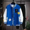 13 Spring and Autumn Baseball Clothes Boys 12 Years Old 15 Teenage Students 14 Fashion brand coat 16 Older Children Sports Suit. 
