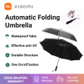 Xiaomi Konggu Umbrella Automatic Folding Sun Umbrella Sun Protection Umbrella Unisex Business Windproof Waterproof UV Parasol Sunshade UPF 50+ Umbrella. 