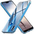 Huawei Nova 3E Transparent Shockproof Clear Back Cover for Huawei Nova 3E. 