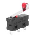 10 Pcs Mini Micro Limit Switch Roller Lever Arm SPDT Snap Action LOT. 