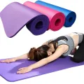 High Quality Non Slip Yoga Mat for Indoor Outdoor Training Exercise 4MM Mat with Carry Bag. 