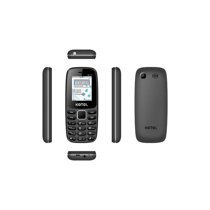 KGTEL Feature Mobile Phone K2171 - Black (1 Year Abans Warranty)