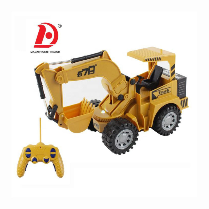 RC Construction Excavator Toy for Kids 1:24 Scale HUADA 678 Remote ...