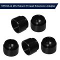 M12 thread extension adapter uitable for CCTV lenses. 