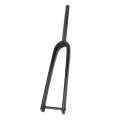 Gravel Bike Fork Enhance Stability Matte Black Lightweight Rigid Carbon Fiber Bicycle Fork for Mountain Bikes Cyclocross Bikes. 