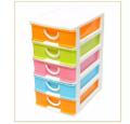 Mini Small Drawer 5 Layers In 1 Set (Large) Plastic Storage Boxes for Medicine, Stationery Items, Cosmetics, Money, Jewelry & Other Small Items for Storing Purpose.. 
