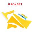 Car Window Tint Tools Kit Film Tinting Scraper Application Installation Fitting - 6 Pcs. 
