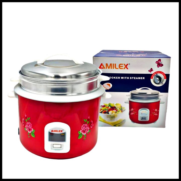 Automatic Electric Rice Cooker with Steamer/ warranty