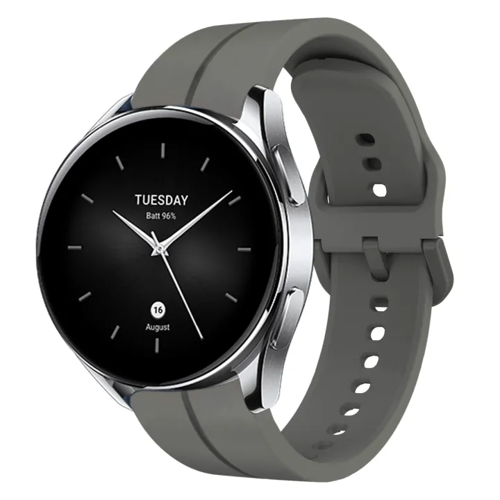 For Xiaomi MI Watch S2 22mm Loop Silicone Watch Band | Daraz.lk