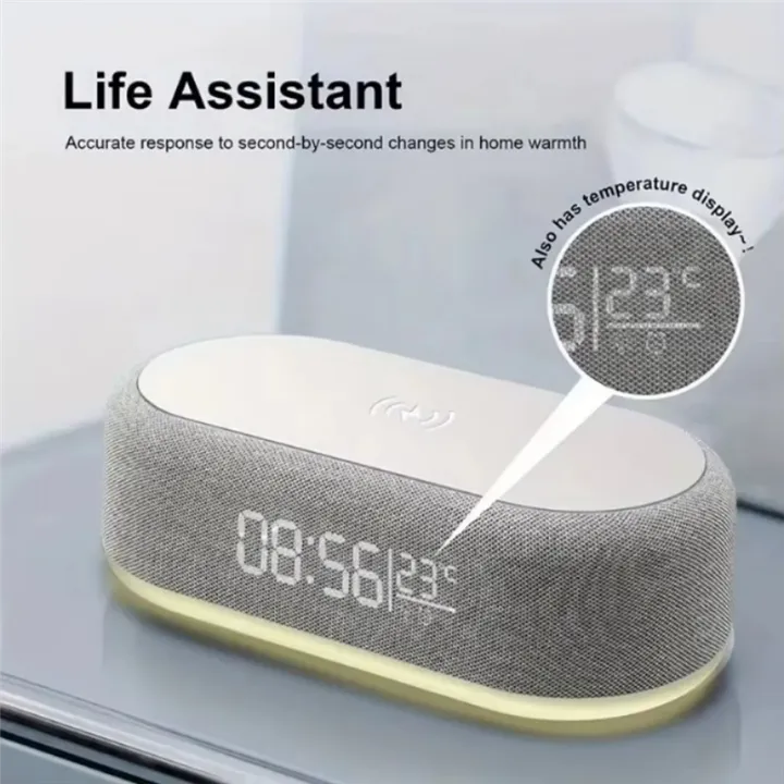 Wireless%20Charger%20Pad%20Phone%20Alarm%20Bedroom%20Lamp%20Night%20Light%20Desktop%20Clock%20Thermometer%20for%20Fast%20Charging%20Dock%20-%20Image%202