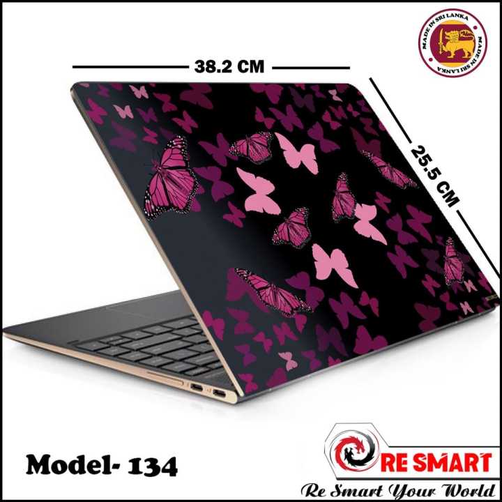 Butterfly Laptop Skin Protector Sticker(For 15.6 inch Laptops)