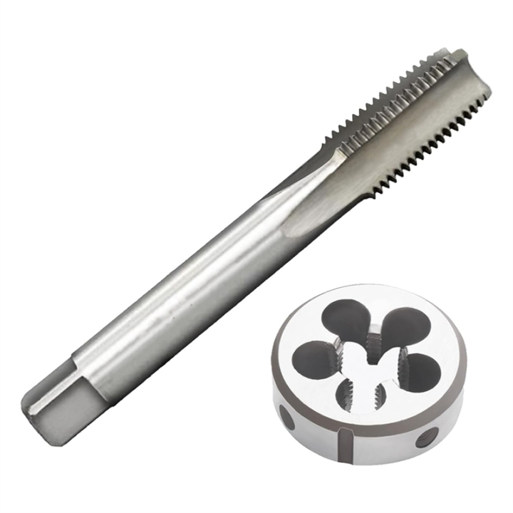 Metric Tap and Die Set, Machine Tap Die Set, As Shown Thread Tap and Round Thread Die