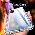 Casinglee for Huawei Y7A Phone case Soft Transparent Airbag Full Protection clear Back Cover Huawei Y7A Phone case cover. 